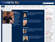 Tablet Screenshot of aeroclubflyway.com